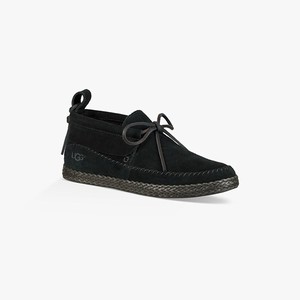 Ugg Woodlyn Moc Women Moccasins Black (0413WJURM)